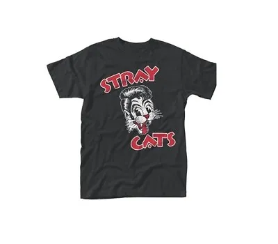 Buy New Official STRAY CATS - CAT LOGO T-Shirt • 13.99£
