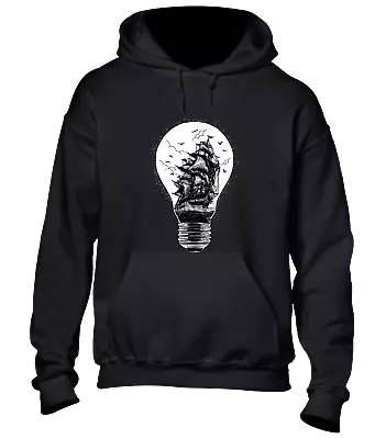 Buy Light Of Journey Hoody Hoodie Cool Pirate Sailing Boat Design Modern Fashion Top • 21.99£
