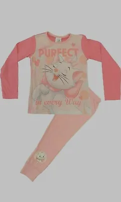 Buy Girls Disney The Aristocats Marie Cotton Pyjamas Pyjama Set Kids PJs  9-10 Years • 9.99£