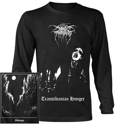 Buy Darkthrone Transilvanian Hunger Long Sleeve Shirt S-XXL Officl Dark Throne • 31.61£