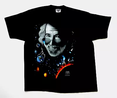Buy Grateful Dead Shirt T Shirt Vintage 1995 Jerry Garcia Space Galaxy Jurek JGE XL • 259.86£