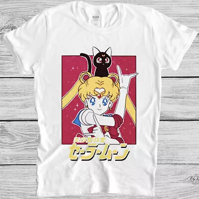 Buy Sailor Moon Japanese Anime Manga Meme Gamer Movie Music Gift Tee T Shirt M907 • 7.35£