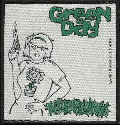 Buy GREEN DAY Kerplunk 2001 - WOVEN SEW ON PATCH Official Merchandise SEALED • 3.99£