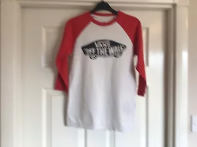 Buy Boys VANS T-Shirt Age8-10 Years • 4.99£