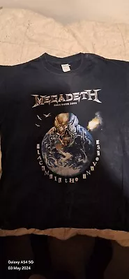 Buy Megadeth 2005 Tour Shirt • 38£