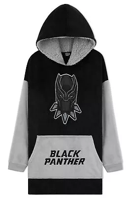 Buy Marvel Oversized Hoodie Blanket For Men - BLACK PANTHER • 24.49£