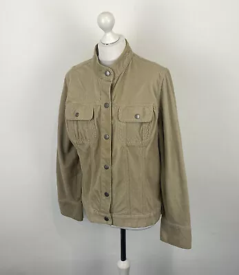 Buy Tommy Hilfiger Corduroy Jacket Beige Sz XL Ladies • 19.99£