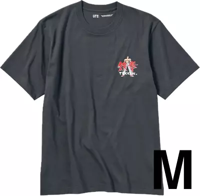 Buy Fighting Game Legends TEKKEN UNIQLO UT T-shirt DARK GRAY Size M New Unused • 36.13£