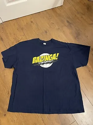 Buy Bazinga! Big Bang Theory Men’s T-Shirt XXL • 3.99£