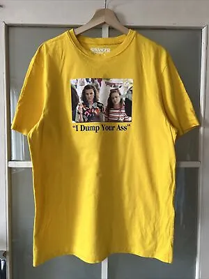 Buy Netflix X Pull&Bear Stranger Things T-Shirt In Yellow • 20£
