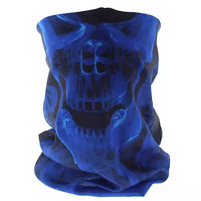 Buy Non Medical Breathable Cool Steel Skull Face Covering/ Gaiter/ Snood • 3.69£