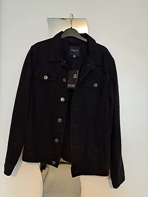 Buy Black Denim Jacket • 10£