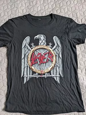 Buy Slayer T-Shirt (Black) (Medium) (Thrash Metal) • 10£