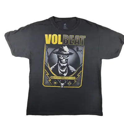 Buy Hanes Volbeat Oulaw Gentlemen & Shady Ladies T Shirt Size L Heavyweight • 19.99£