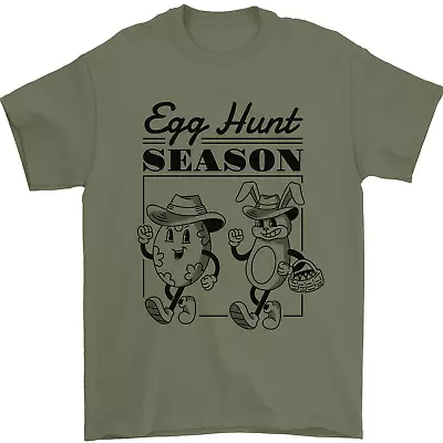 Buy Easter Egg Hunt Season Mens T-Shirt 100% Cotton • 10.48£