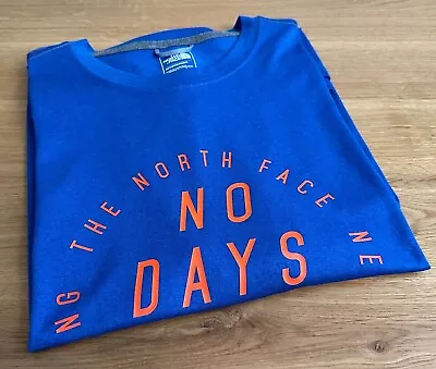 Buy The North Face MA Graphic Reaxion AMP Men's Running Shirt / Size L / Blue • 9.50£