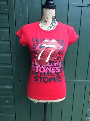 Buy The Rolling Stones - Official 2007 Logo T-shirt For Tammy - Size 34 Chest  • 9.99£