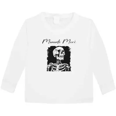 Buy 'Memento Mori With Human Skeleton' Kid's Long Sleeve T-Shirts (KL045622) • 9.99£