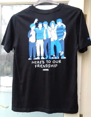 Buy STAYREAL Black  Friendship  100%Cotton T-shirt M • 4.99£