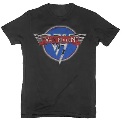 Buy Van Halen Chrome Logo Unisex Official T-Shirt • 14.95£
