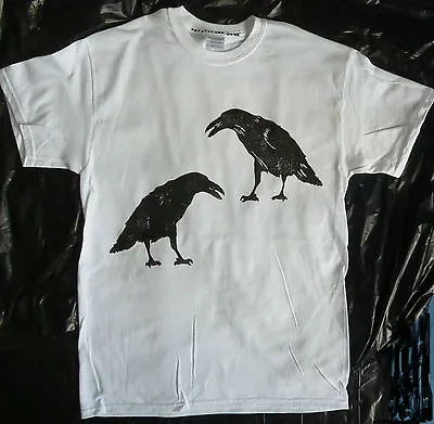 Buy Crow  Raven Nature Bird Watching Pagan Shaman  T Shirt • 12£