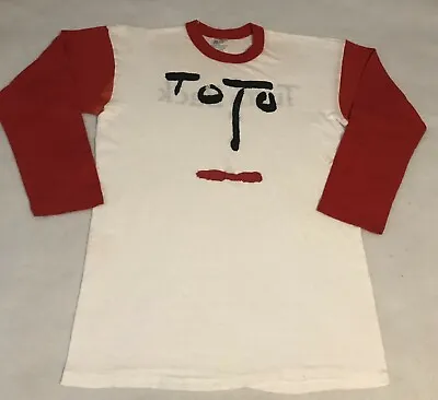 Buy Vintage TOTO Turn Back 1981 Promo Baseball Style T - Shirt Medium • 66.26£