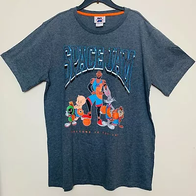 Buy Space Jam A New Legacy T-Shirt 2XL Grey With Logo/Graphics NEW • 9.49£