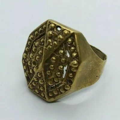 Buy Ancient Extremely Bronze Ring Vintage-Antique Viking Old Artifact Rare Jewelry • 25.05£