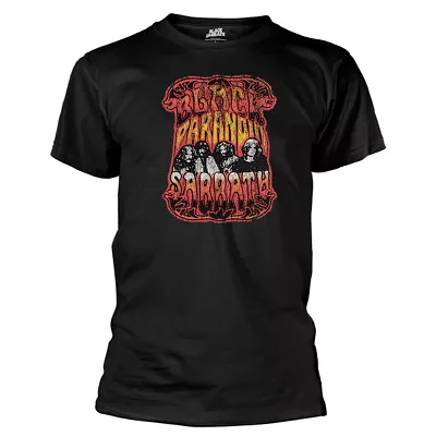 Buy Black Sabbath Paranoid Psych Black T-Shirt NEW OFFICIAL • 16.59£