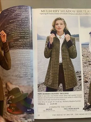 Buy Ladies Size UK 14 House Of Bruar Mulberry Meadow Tweed Dress Cheltenham Jacket • 69.99£