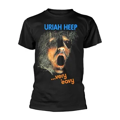 Buy URIAH HEEP - VERY 'EAVY BLACK T-Shirt Small • 17.13£