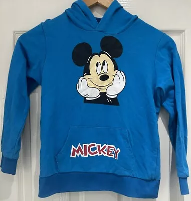 Buy Blue Mickey Mouse Hoodie Size 140cm • 2£