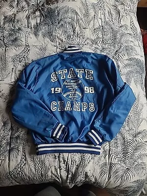 Buy Vintage Holloway St. Mary's Baseball Jacket 1998 State Champs Size L • 15£