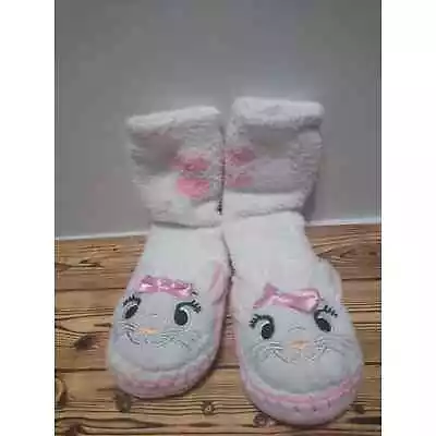 Buy Disney Store Aritocats Marie Slipper Socks Size 9/10 Little Girl New • 7.89£