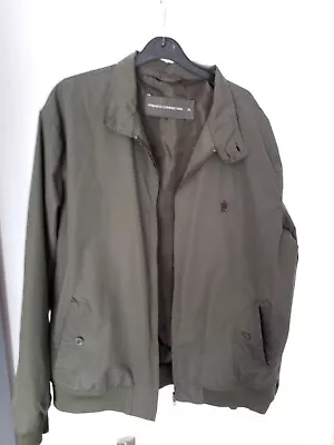 Buy Mens French Connection Khaki Bomber Style Jacket • 6£