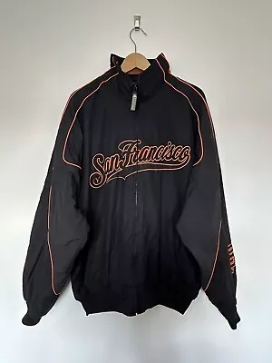 Buy Authentic Majestic Jacket XL Men's Black San Francisco Giants Baseball RN#53157 • 69.99£