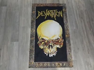 Buy Devastation Flag Flagge Poster Thrash Metal Sadus 66 • 25.69£