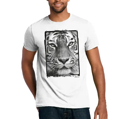 Buy Tiger T-shirt Tiggers Tigers  Close Up Mono Chrome Animals • 14.99£