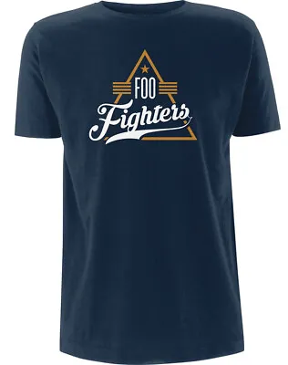 Buy Foo Fighters Triangle Blue T-Shirt OFFICIAL • 14.89£