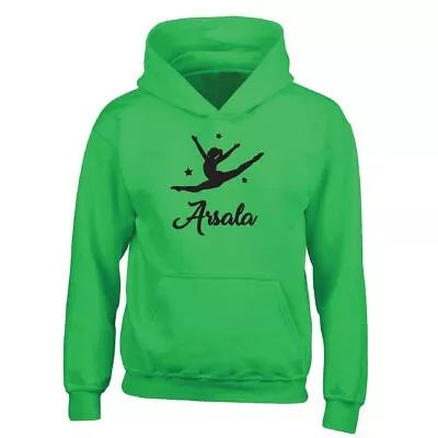 Buy Men And Youth Personalized Pullover Glitter Gymnast Split Jump Dance Hoodie • 16.99£