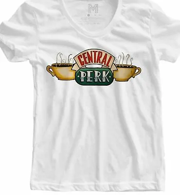 Buy Central Perk T-shirt Retro Friends Comedy Funny Movie Film Tv Series Sitcom • 6.99£