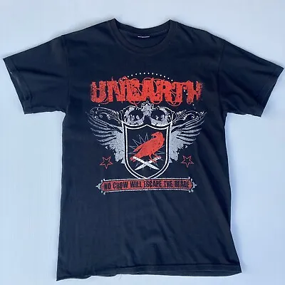 Buy Unearth Band T-shirt - Hell On Your Earth - Mens Size M - Cotton Rare Merch • 17.68£