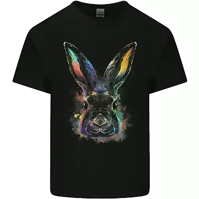 Buy Watercolour Rabbit Bunny Mens Cotton T-Shirt Tee Top • 8.75£