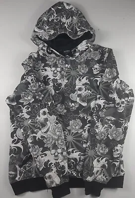 Buy Prodigy Skull Ninja Print Jumper Jersey Size L Men's Long Sleev Pullover Hoodie  • 18.75£