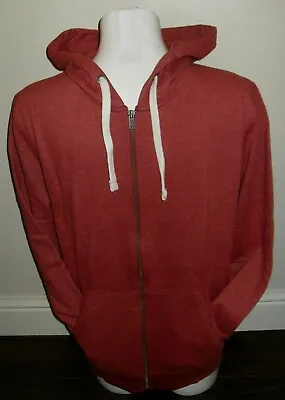 Buy OPEN Mens Deep Red Marl Standard Hoody Size Large 40 - 42  Chest • 14.99£