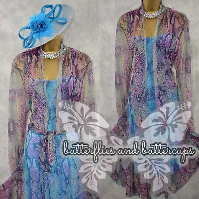 Buy JOSEPH RIBKOFF Size 22 Dress And Jacket Hatinator Mother Of The Bride Ascot • 199.99£