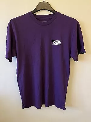 Buy Vans Purple T Shirt Size Small • 4.99£