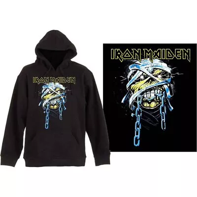 Buy Iron Maiden 'Powerslave' Pullover Hoodie - NEW • 32.99£
