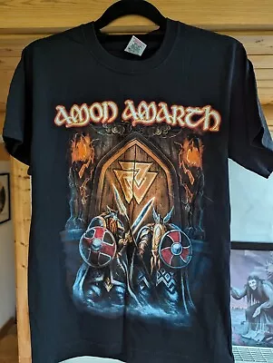 Buy Amon Amarth Viking Metal Band Merch Shirt Small Guardians Of Asgaard Bloodstock  • 12£