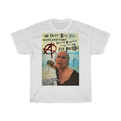 Buy Sex Pistols, Ronnie Biggs T-Shirt, Design Based On Signed Post Stroke, Art Piece • 22.99£
